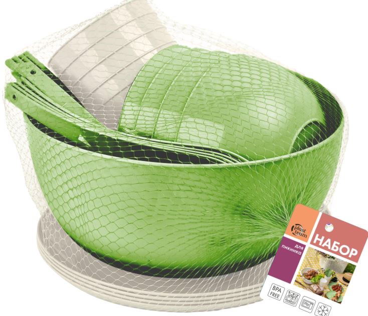 Набор для пикника Plast Team на 4 персоны 25 предмет 